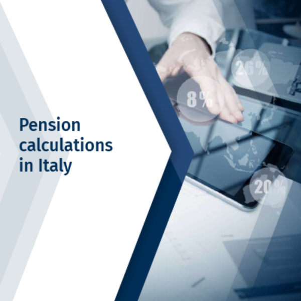 Calculation of Italian pension