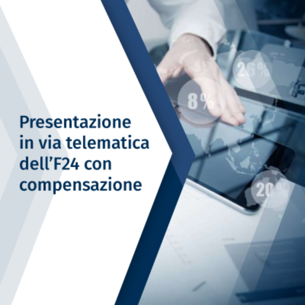 Presentazione in via telematica dell’F24 con compensazione