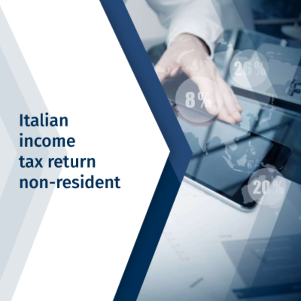 Italian income tax return non-resident